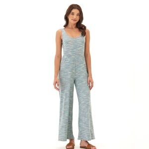 Threads 4 Thought AYESHA MARBLE RIB TWIST JUMPSUIT - M
